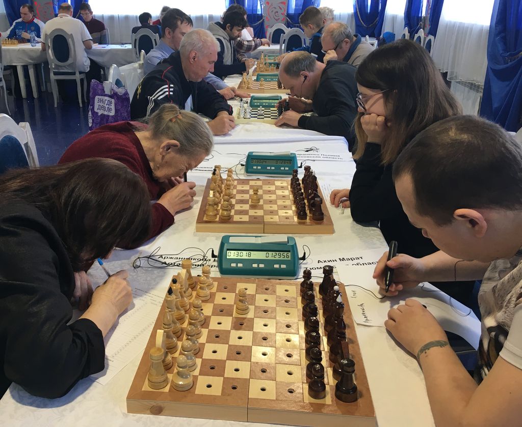 Чемпионат по шахматам среди членов Костромской РО ВОС