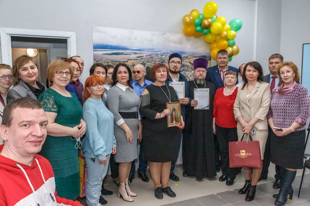 Церемония торжественного открытия нового офиса Сургутской РО ВОС