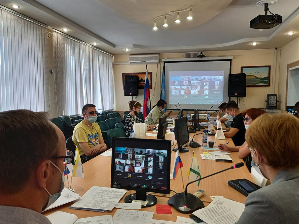Отчётно-выборная конференция Якутской РО ВОС в Министерстве труда и социального развития Республики Саха (Якутия)