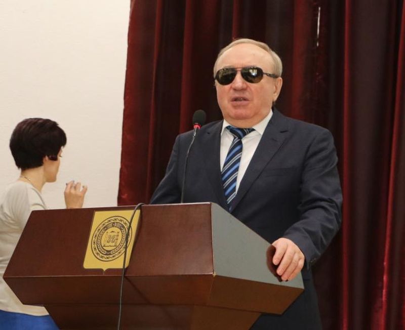 Выступление президента ВОС В. В. Сипкина в ходе торжественной церемонии