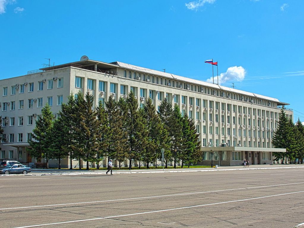 Здание правительства Амурской области