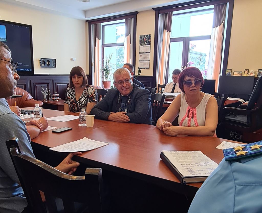 Специалисты Хабаровской РО ВОС высказывают свои предложения на совместном совещании