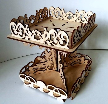 Ваза резная