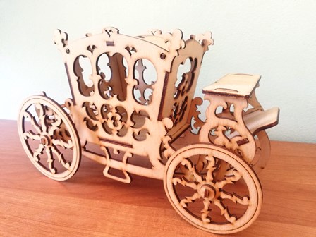 Конфетница Карета