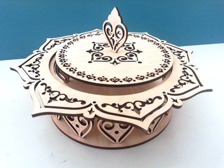 Шкатулка круглая №1