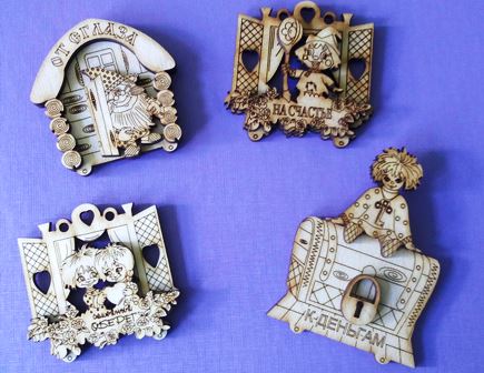 Оберег 40 на магните 