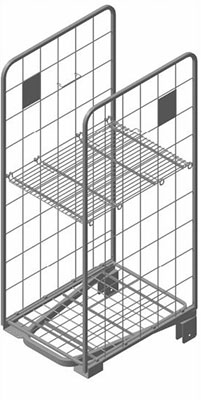 Roll-контейнер с A-образной рамой