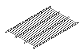 Полка для паллетной насадки 1200х800 мм.