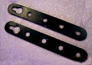 Подвеска мебельная удлиненная 100х15х2