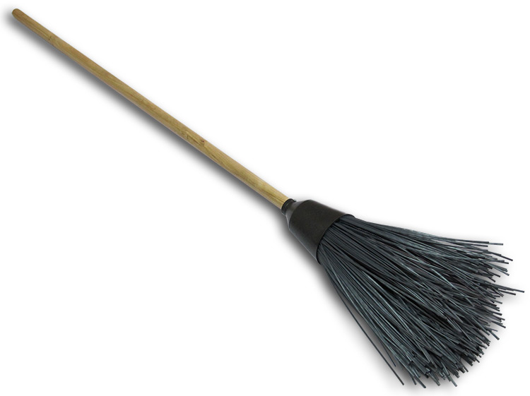 Метла полипропиленовая круглая