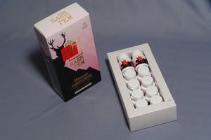 Средство для принятия ванн для женщин из крови самки марала с хвойным концентратом, на 10 ванн