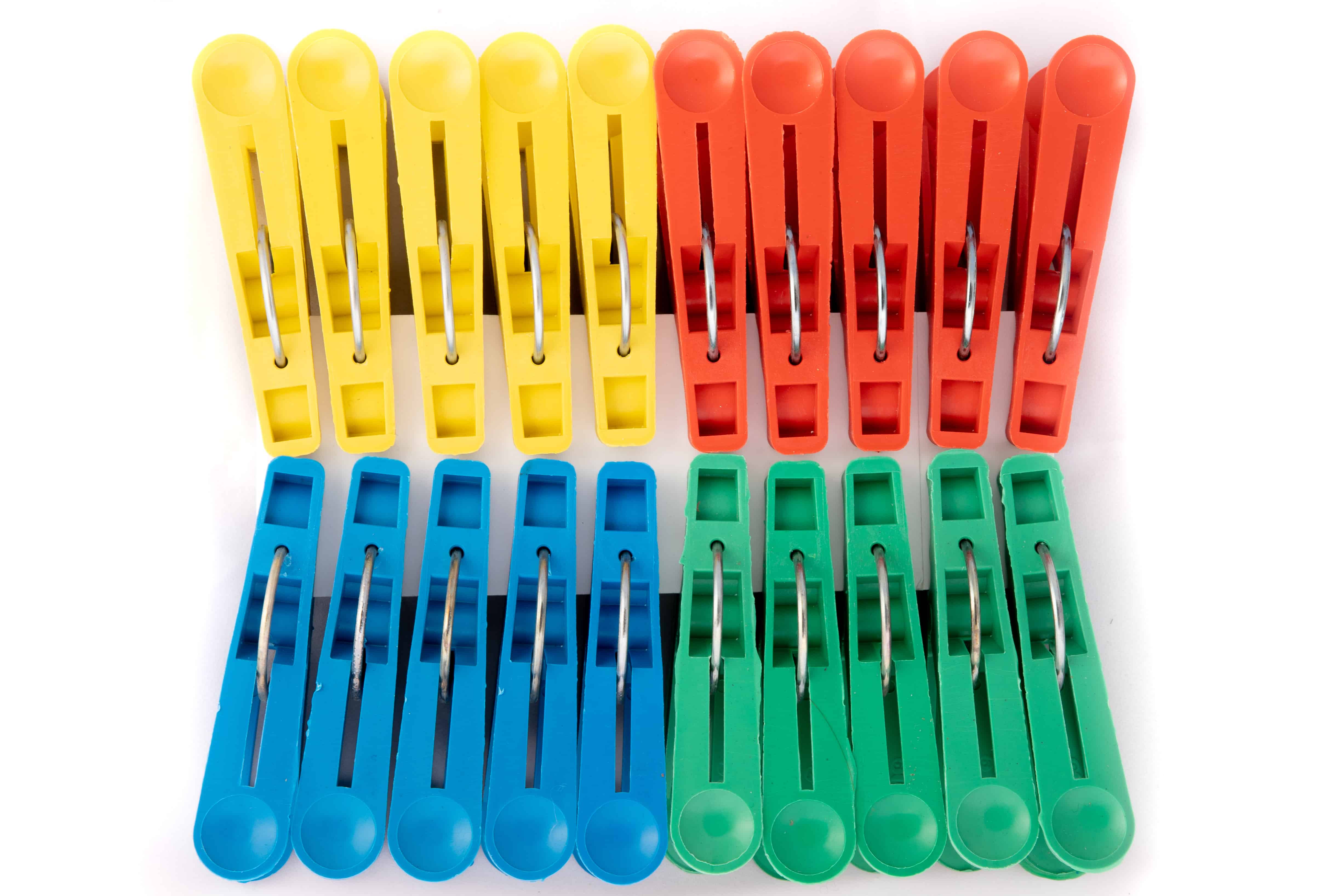 Прищепка полипропиленовая  "Лапочка" 20 без индивидуальной упаковки