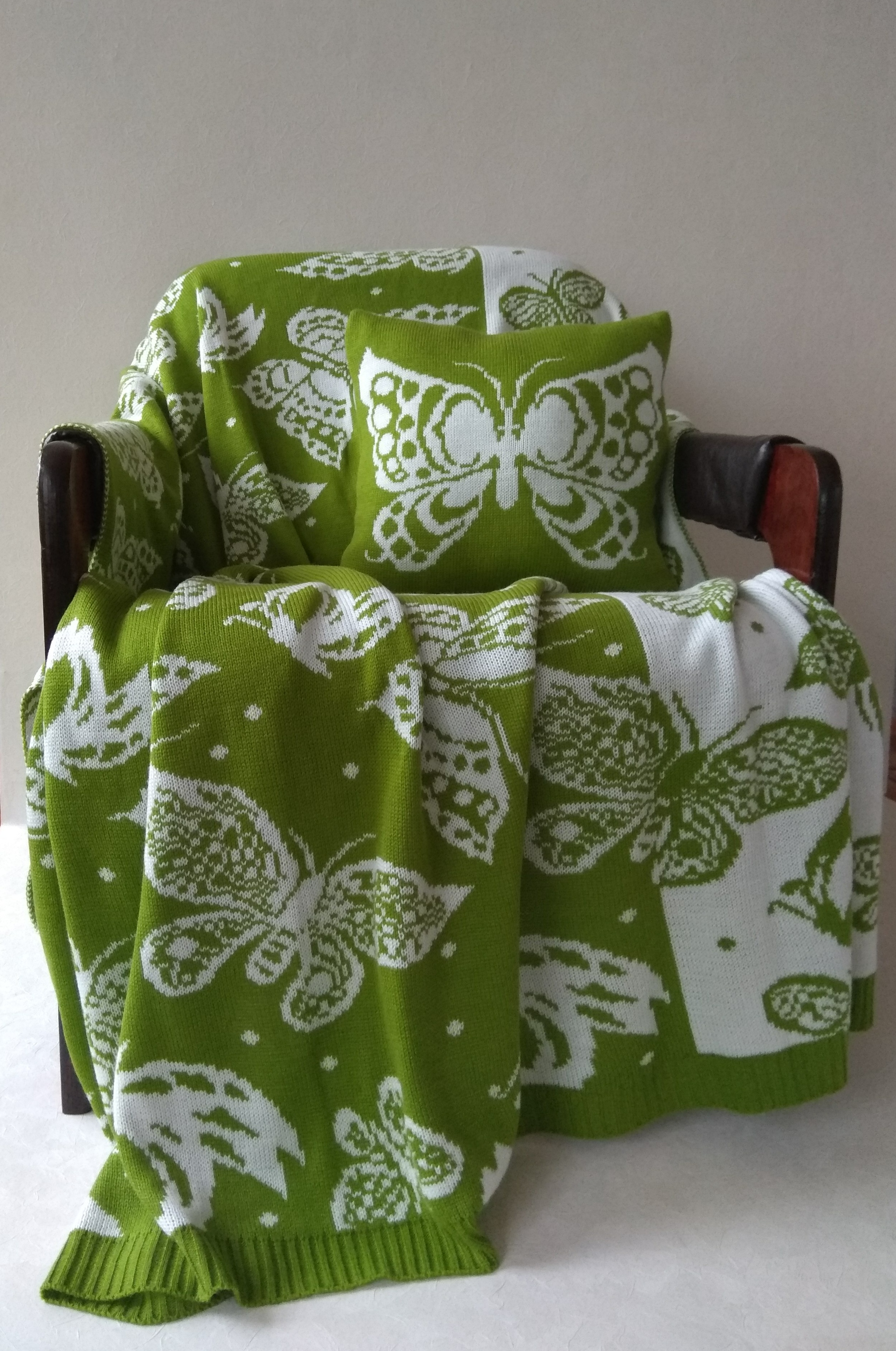 Плед и чехол для подушки