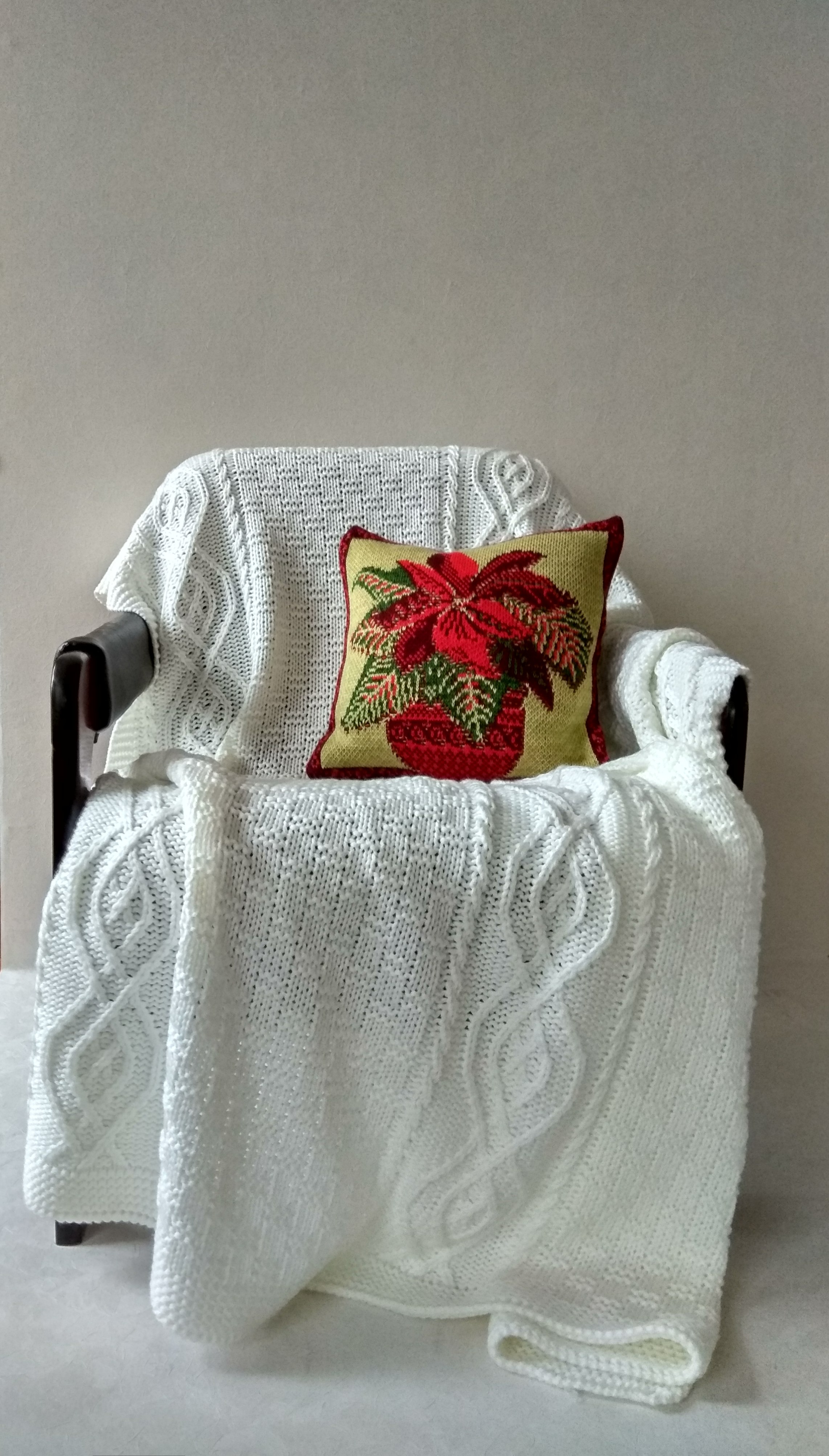 Плед и чехол для подушки