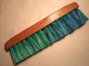 Щетка для пола деревянная с держателем, синтетический ворс