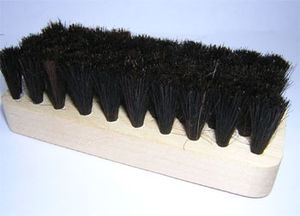 Щетка для пола деревянная, натуральный волос