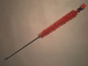 Ерш пробирочный натуральный волос 290*24*150 без хвостика