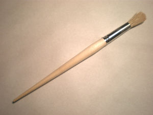 Кисть филеночная круглая № 10