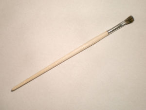 Кисть художественная живописно плоская  белка №12