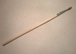 Кисть художественная живописно круглая колонок №2