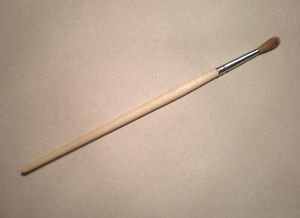 Кисть художественная живописно круглая колонок №5