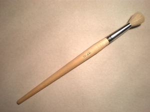 Кисть художественная живописно круглая коза № 10