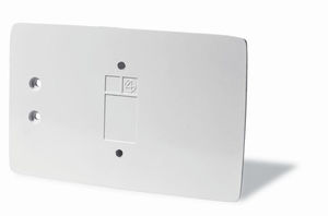 Пластина монтажная для двухместной розетки серия REONE, цвет белый