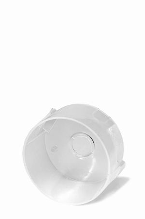 Коробка монтажная без крышки, скрытой установки, имеет обратный конус (более надежное крепление)