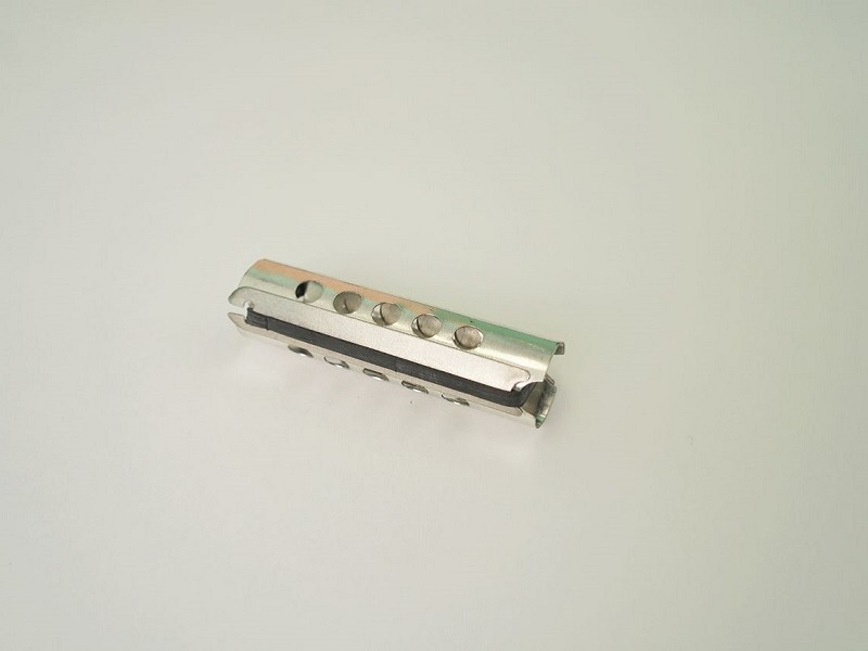 Бигуди металлические с планкой