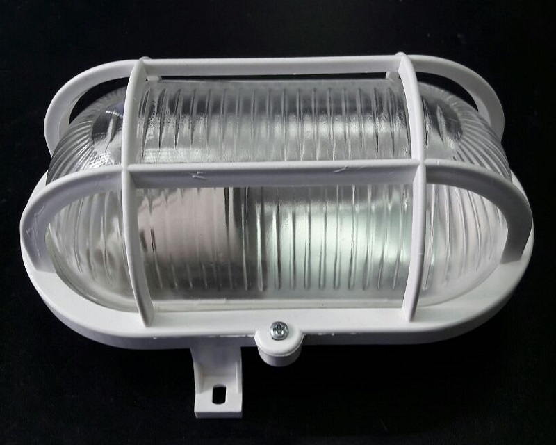 НБП 01-75-176 IP54 с защитной сеткой (белый, черный) (овал d= 200)