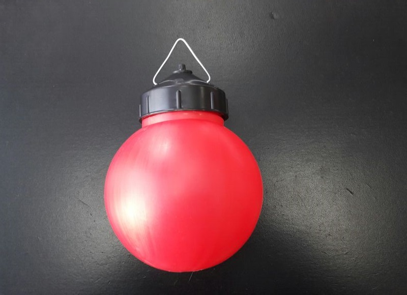 НСП 01-60-002 IP54 (рассеиватель  шар пластик-красный,белый  d150)