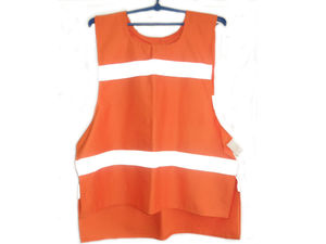 Жилет сигнальный на липучках, на пуговицах
