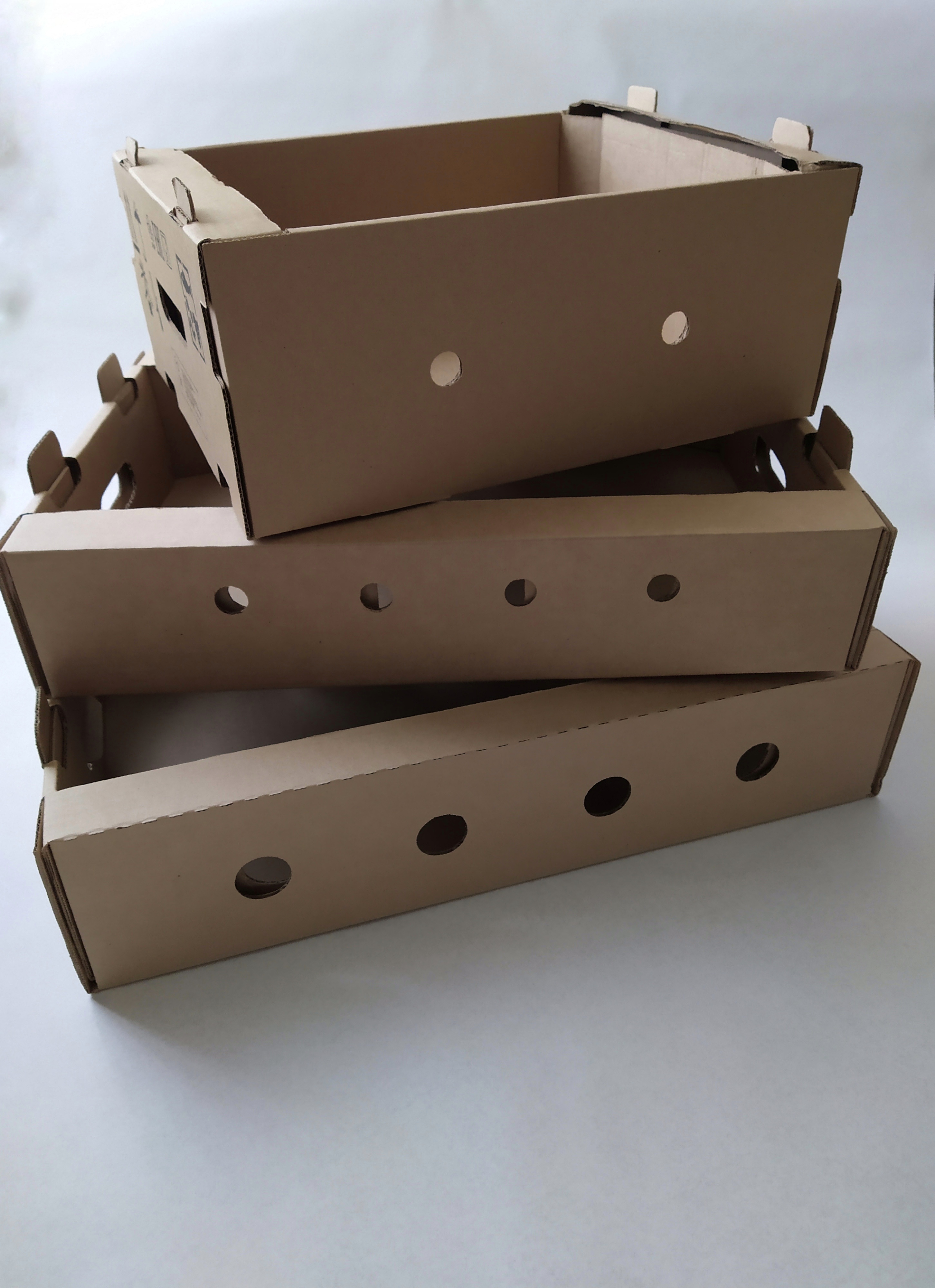 Гофролотки для продуктов