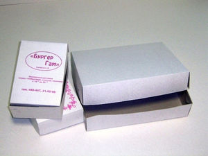 Коробка дно-крышка