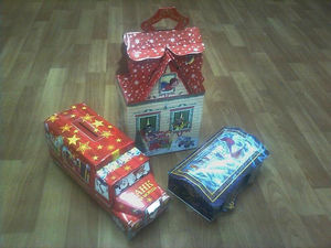 Новогодняя упаковка из микрогофрокартона