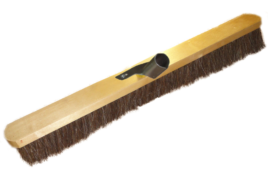 Щетка для подметания “Метро” из конского волоса с металлическим держателем