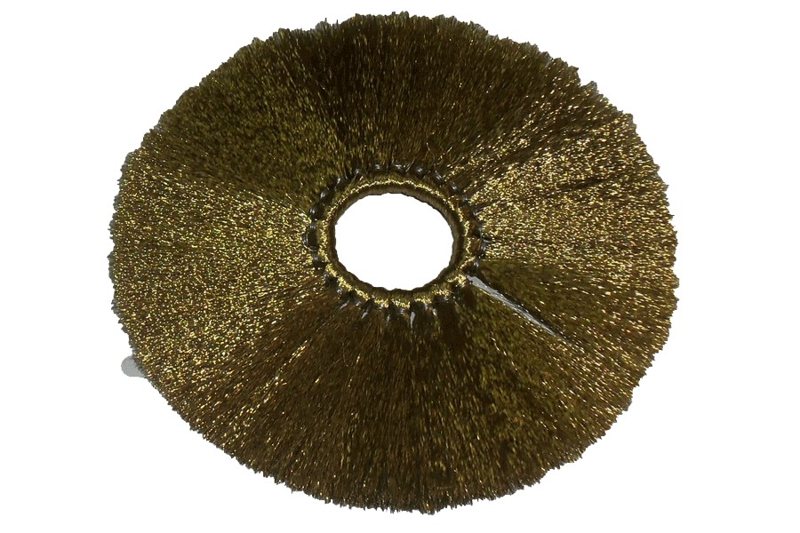 Щетка крацовочная латунная