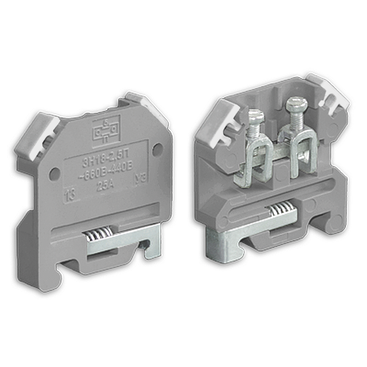 Зажим наборный проходной