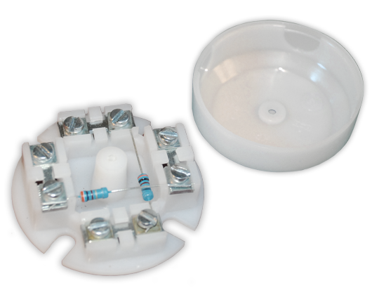 Коробка коммутационная с резисторами