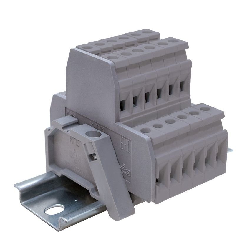 Блок зажимов наборных двухэтажных мостиковых