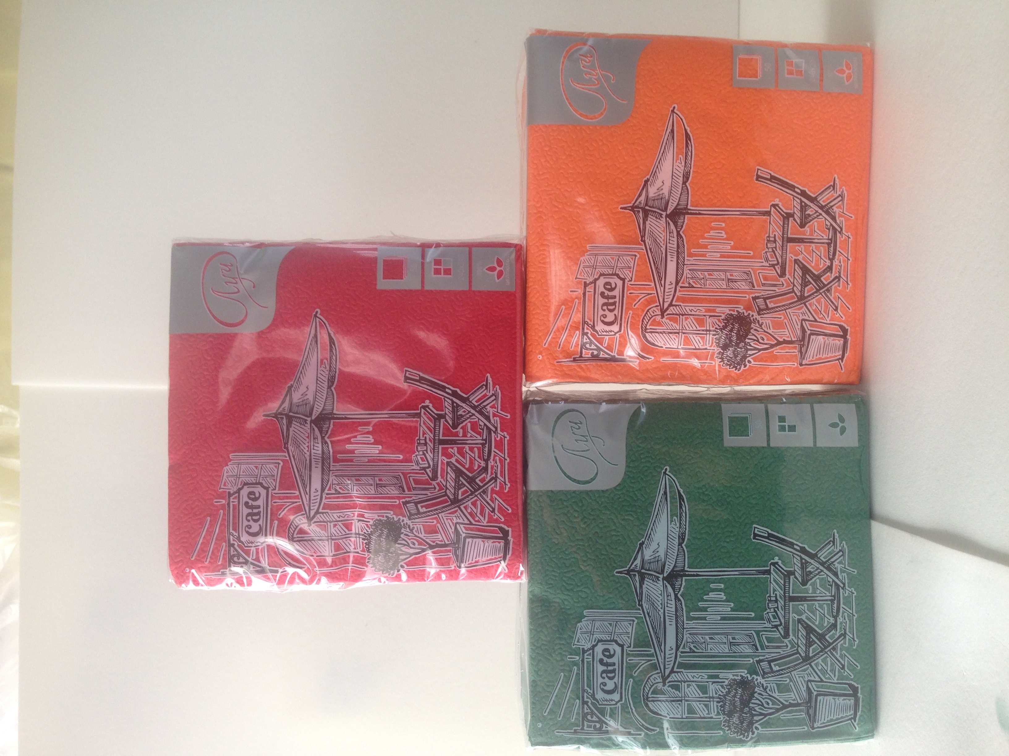 Салфетки бумажные