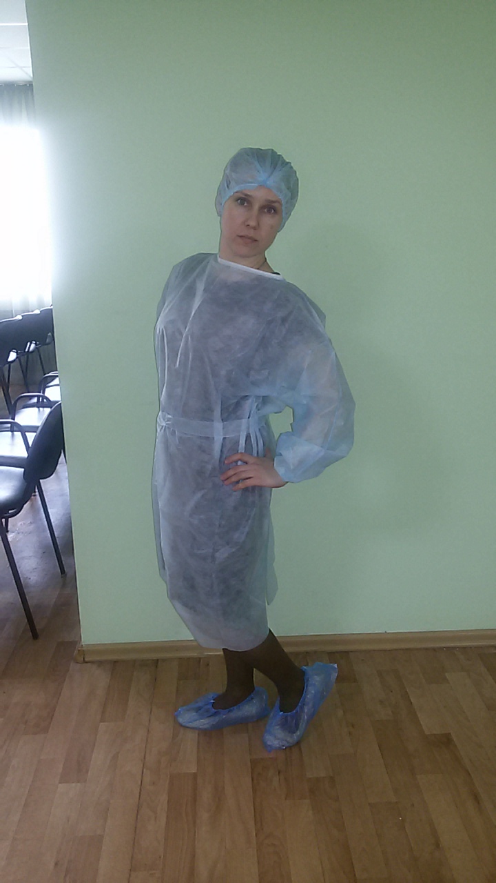 Халат на завязках