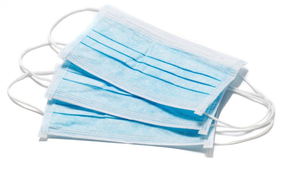 Маска медицинская трехслойная