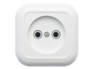 Розетка открытой установки одноместная РА10-266