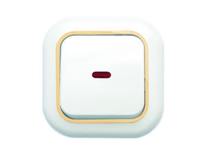 Выключатель скрытой установки одноклавишный с подсветкой С16-068