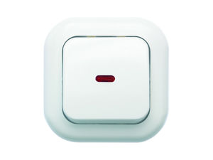 Выключатель скрытой установки одноклавишный с подсветкой С16-068 