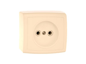 Розетка открытой установки одноместная РА10-168 