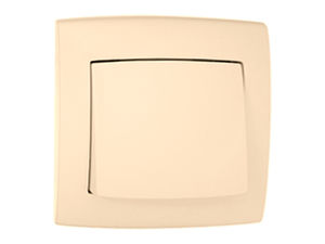 Выключатель скрытой установки одноклавишный С16-077 