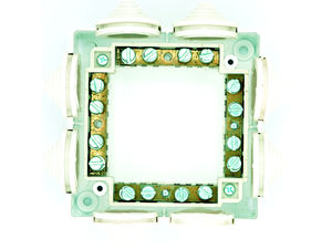 Коробка ответвительная открытой установки IP44 КОА-003 с контактной группой 90х90х42