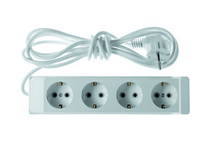 Удлинитель 4-х местный с заземляющим контактом, 3 метра, У16-413 в индивидуальной упаковке
